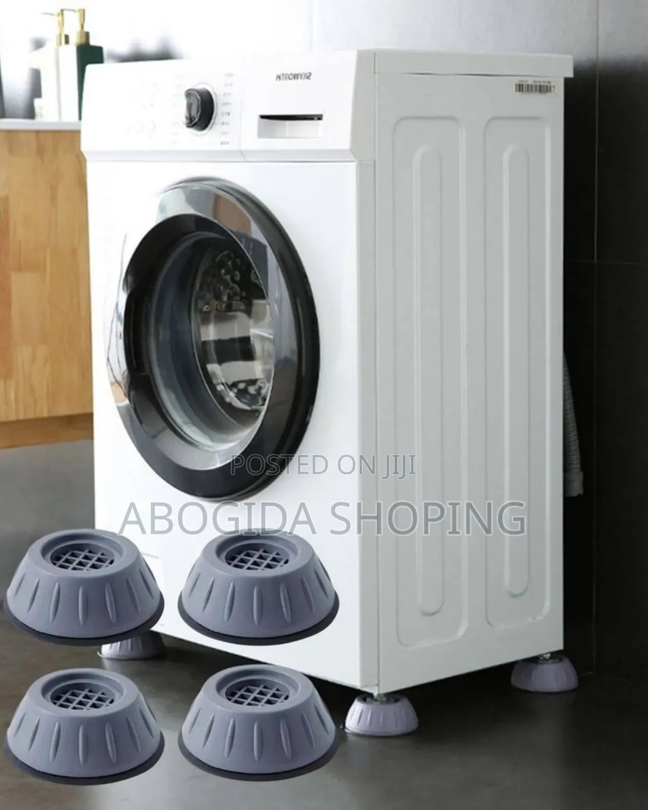 Washing Machine Vibration Absorbing Feet Pads – 4 Pack