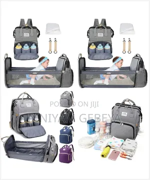 Photo - Quality Baby Bags ተንቀሳቃሽ የህጻናት ማስተኛ እንዲሁም እቃ መያዣ