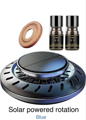 Photo - Solar Vortex Car Air Freshener – Sun-powered Elegant