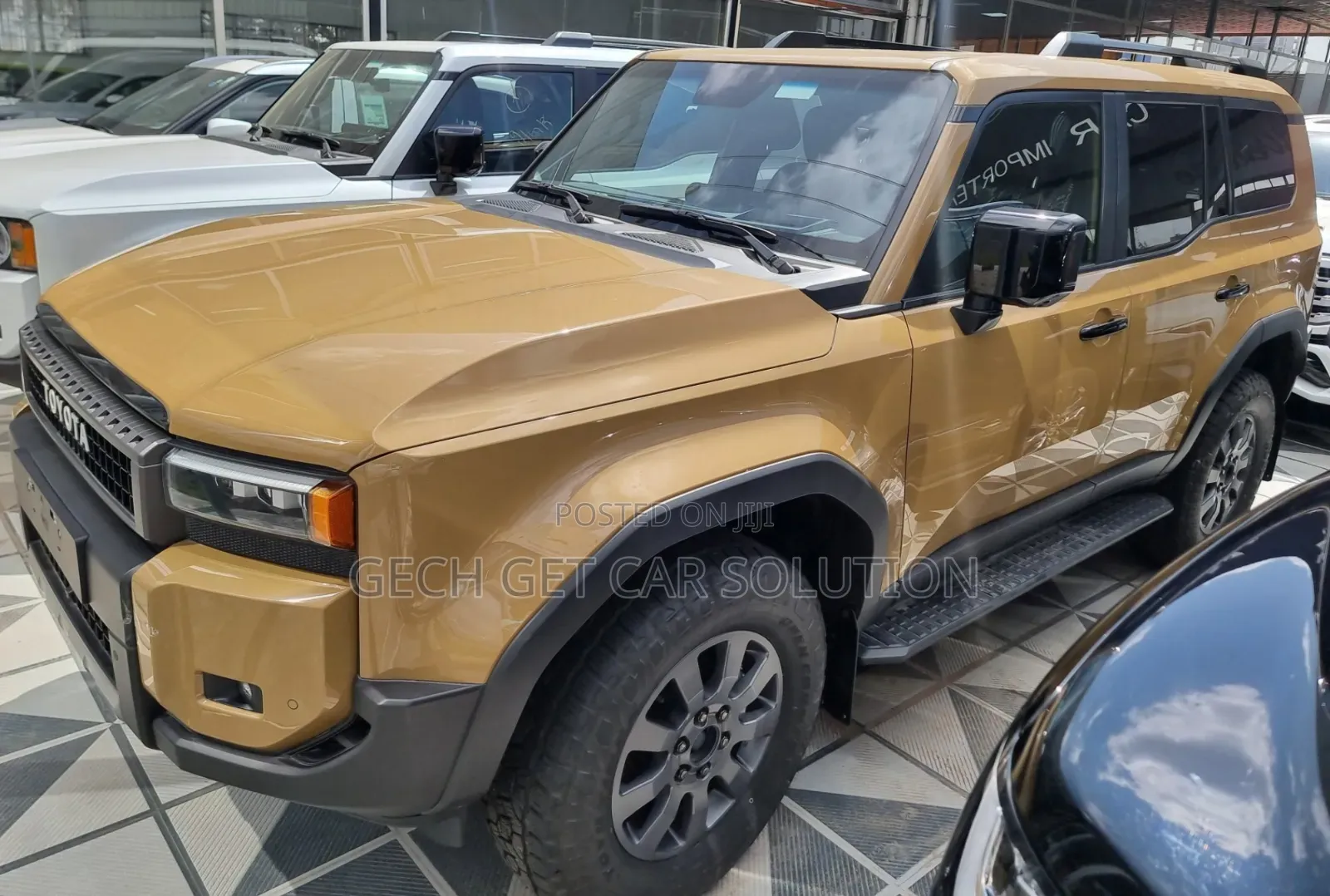 New Toyota Land Cruiser Prado 2024 Gold