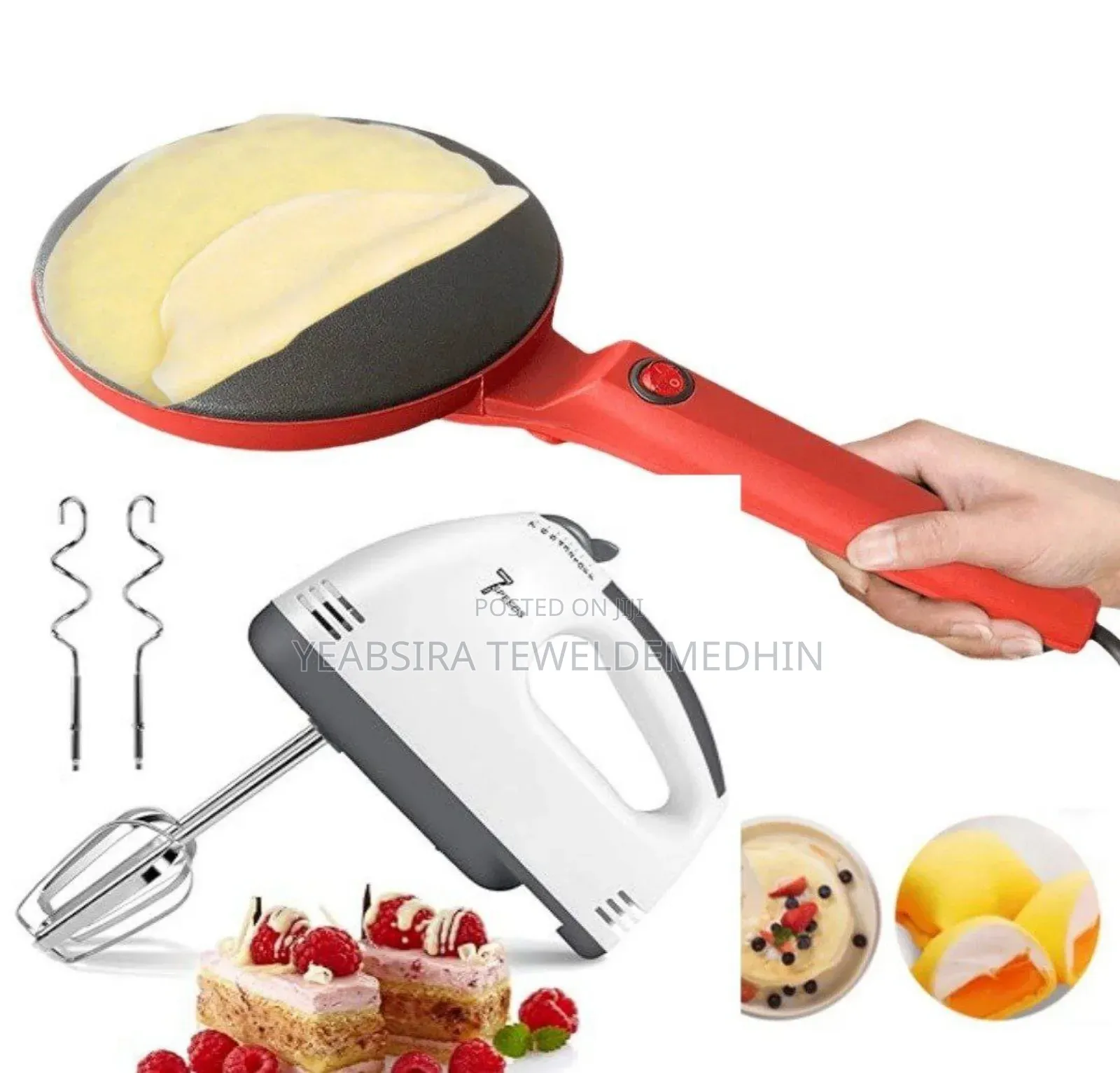  የእንቁላል መምቻ እና የቂጣ ፈጢራ መስሪያ