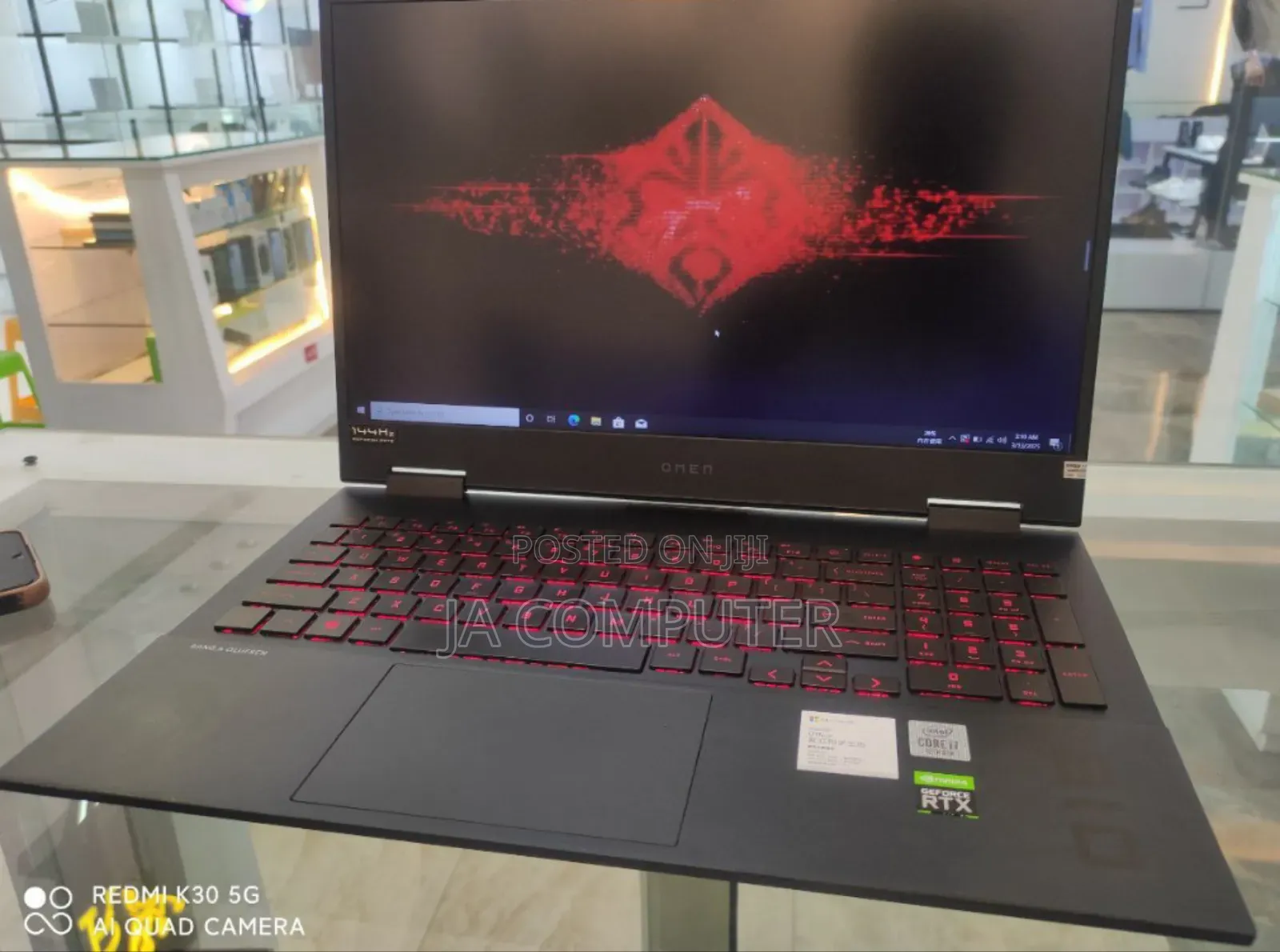 New Laptop HP Omen 15 16GB Intel Core I7 SSD 512GB