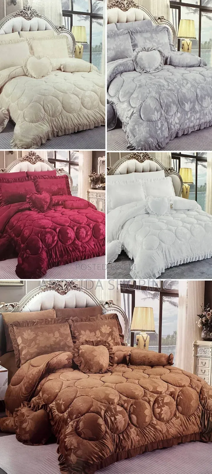 Elegant 10-Piece Comforter Set for Your Bedroom