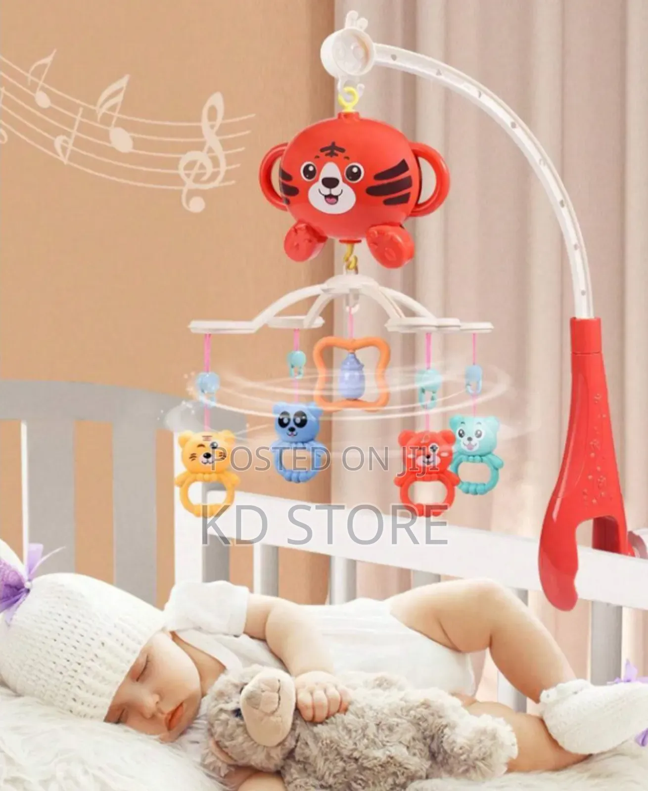 Baby Bed Bell With Det በሪሞት የሚሰራ በጣም ዘመናዊ ዕቃ