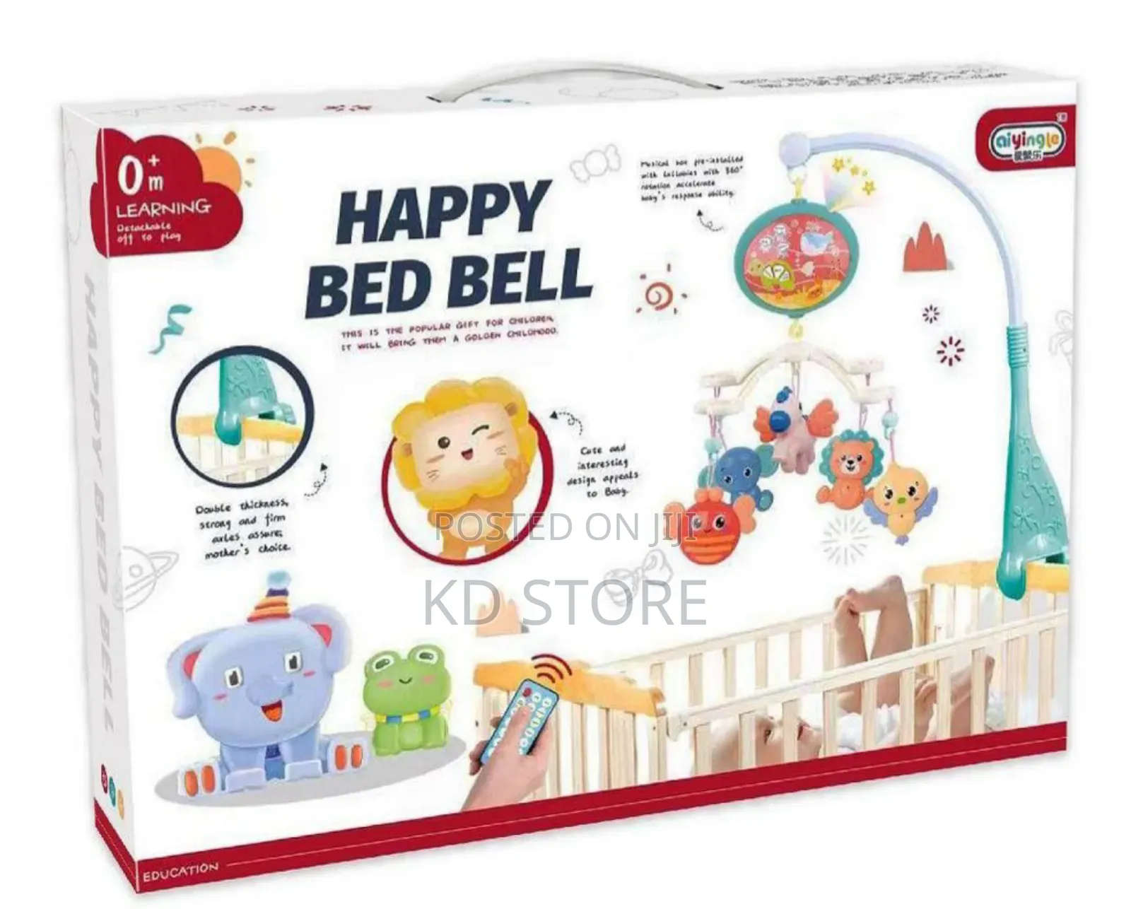 Baby Bed Bell With Det በሪሞት የሚሰራ በጣም ዘመናዊ ዕቃ