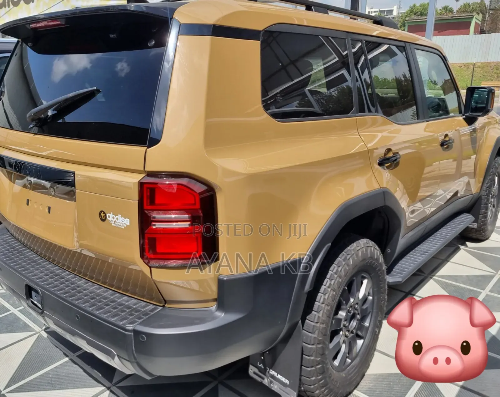 New Toyota Land Cruiser Prado 2024 Yellow