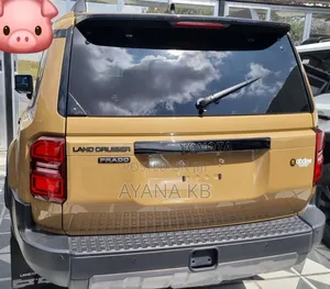 New Toyota Land Cruiser Prado 2024 Yellow