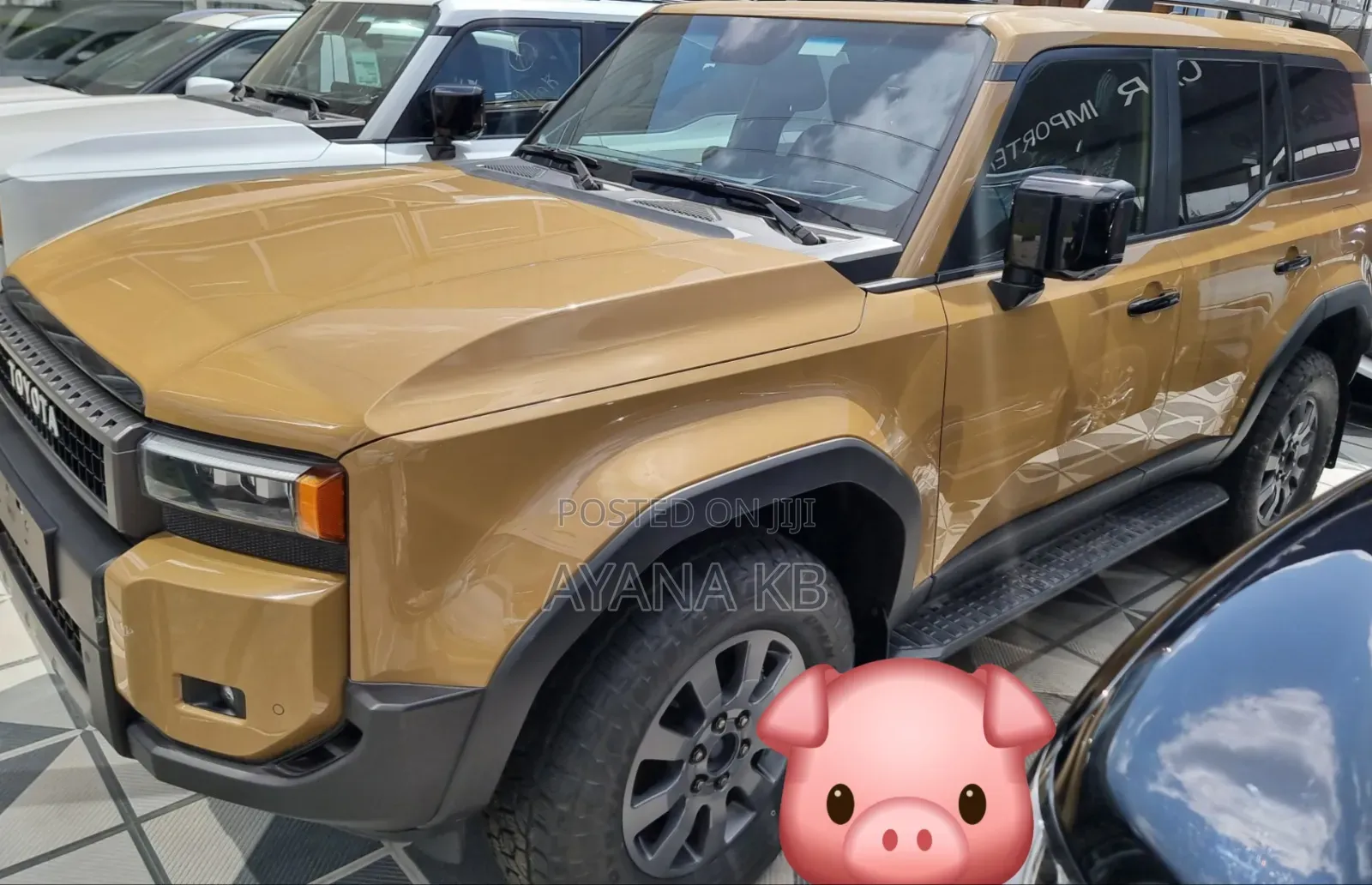 New Toyota Land Cruiser Prado 2024 Yellow