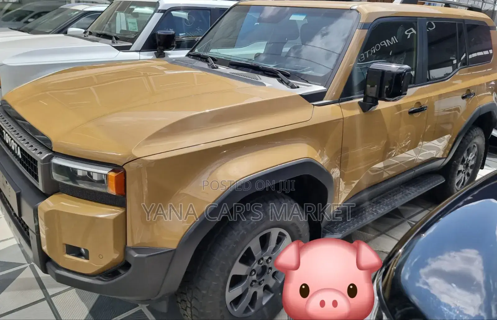 New Toyota Land Cruiser Prado 2024 Yellow