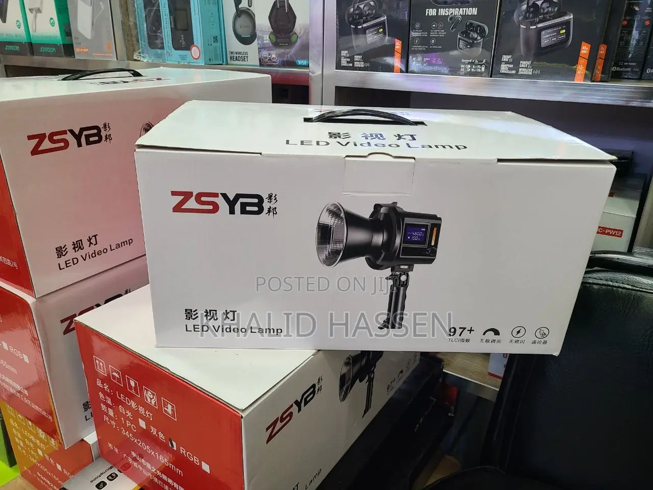 Zsyb Handheld Led Video Lamp RGB