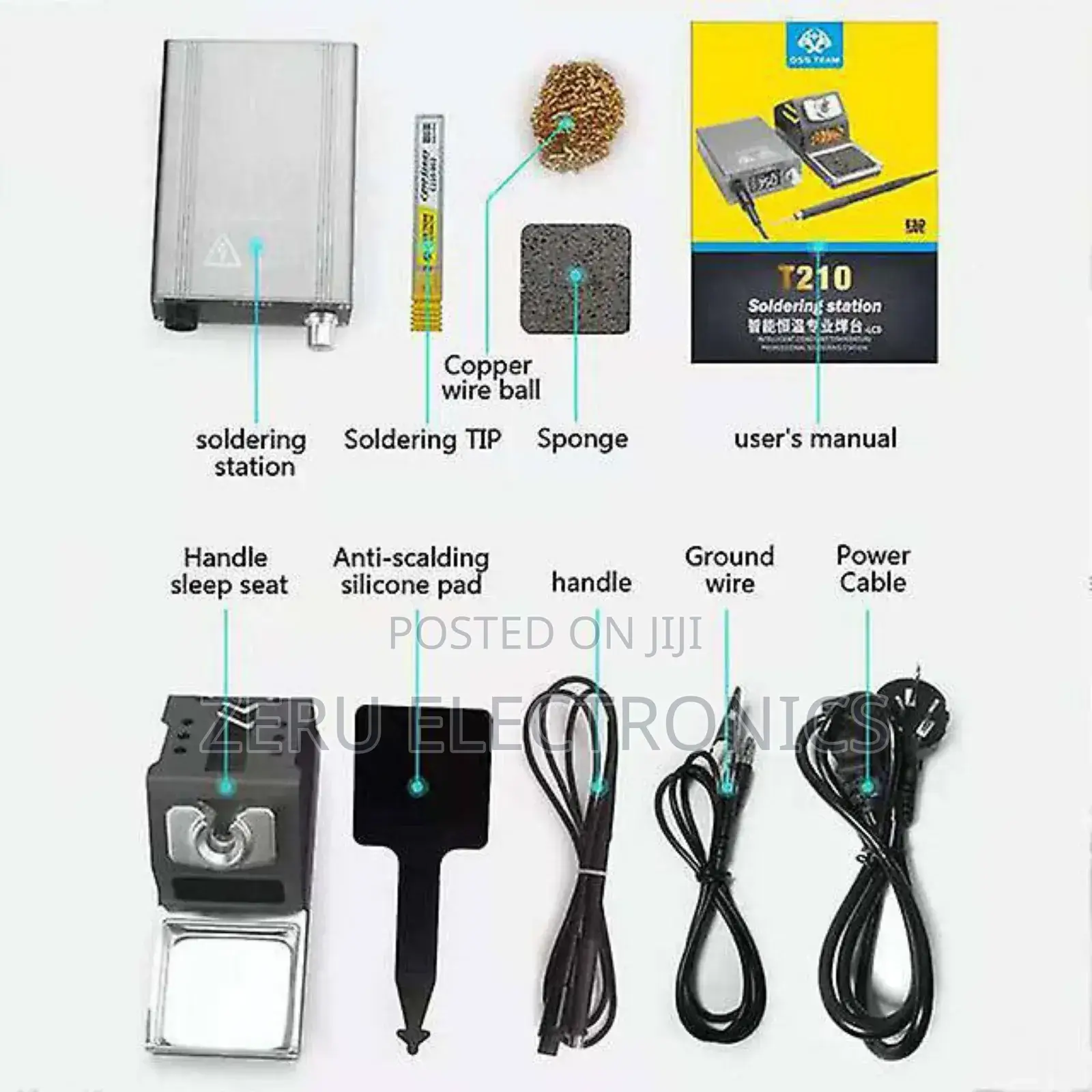 Oss Team T210 Professional Mobile Phone Repair Soldering Station