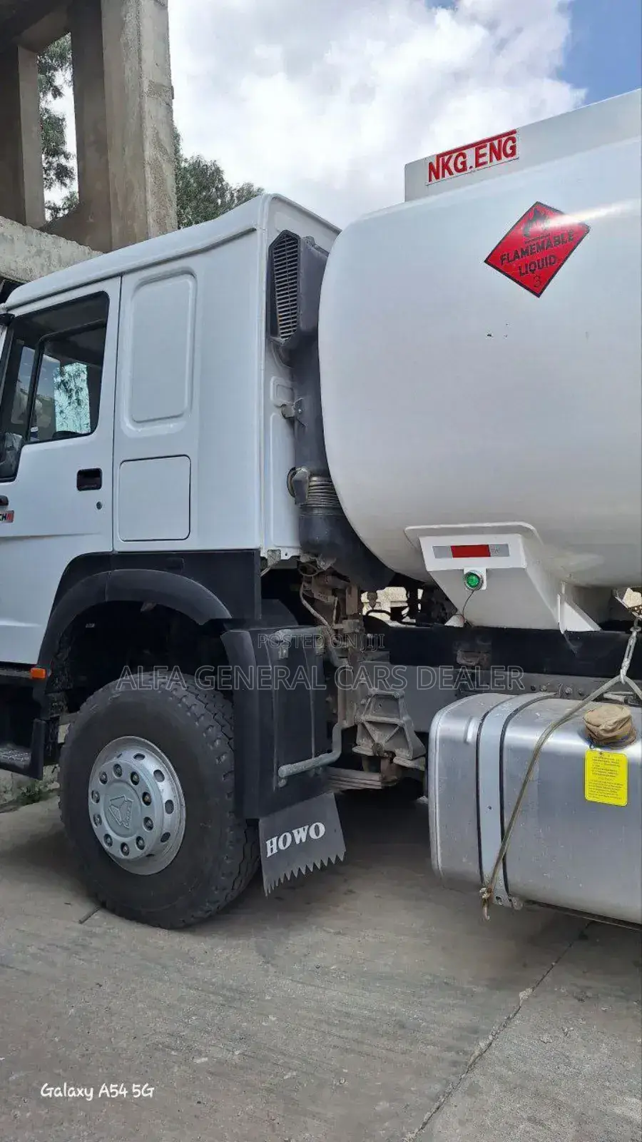 2024 ቦቴ ከነ ተሳቢው ባንክ 7.5 ሚሊየን አለበት