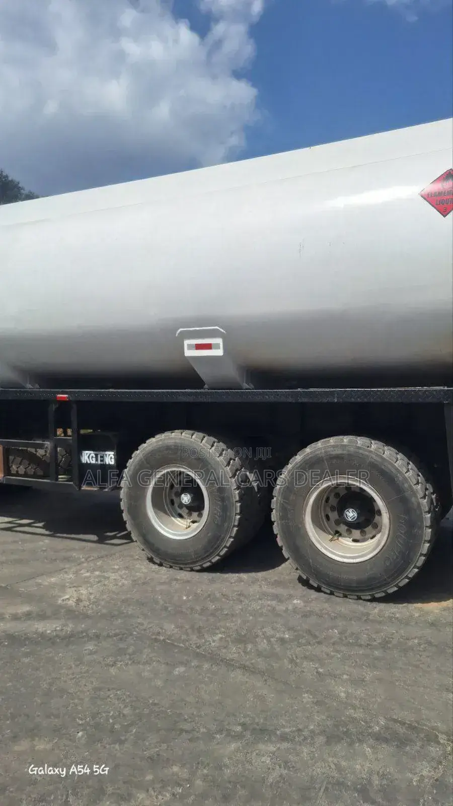 2024 ቦቴ ከነ ተሳቢው ባንክ 7.5 ሚሊየን አለበት