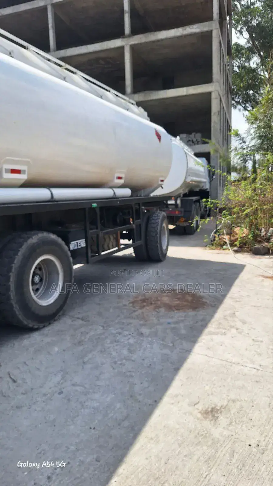 2024 ቦቴ ከነ ተሳቢው ባንክ 7.5 ሚሊየን አለበት