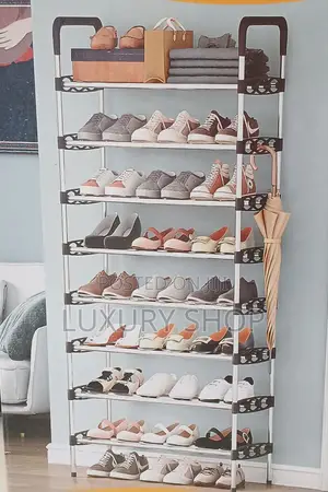 Photo - Multifunctional Storage Shoe Rack