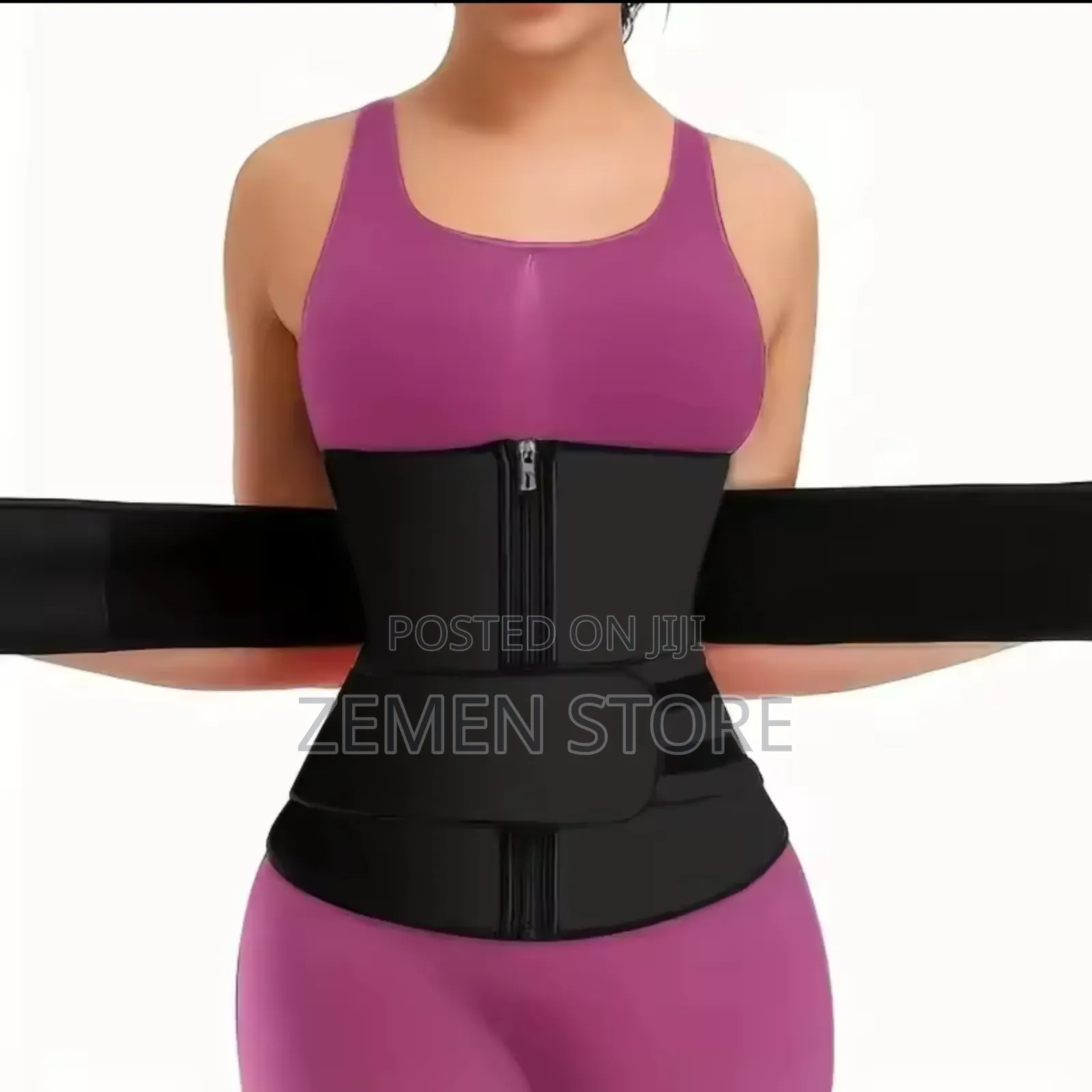 Waist Trimmer Belt የተስተካከለ ቁመና የሚያላብስ