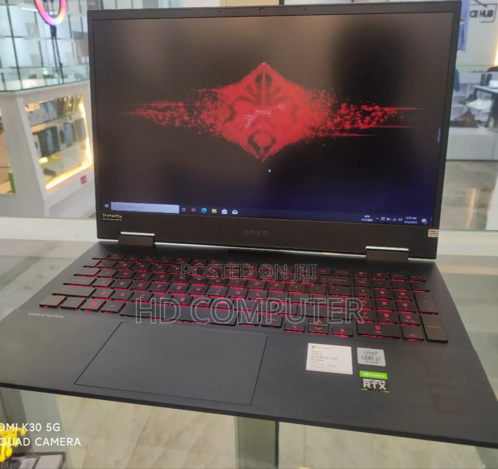 New Laptop HP Omen 15 16GB Intel Core I7 SSD 512GB
