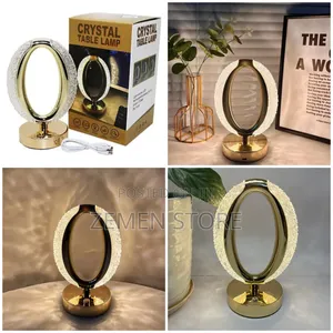 Photo - Usb Rechargeable Crystal Led Lamp – Touch Color Changing
