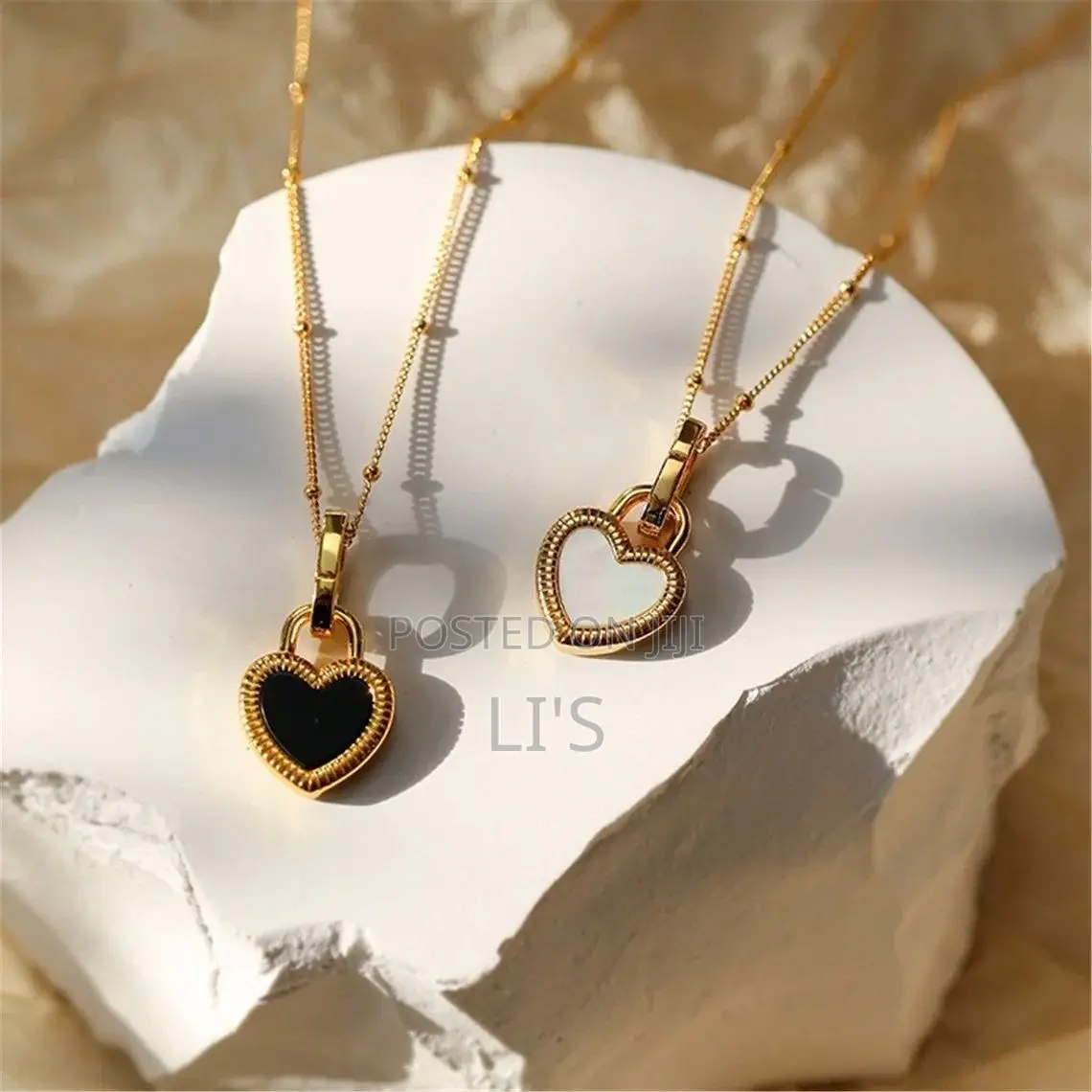 Double Sided Heart Necklace