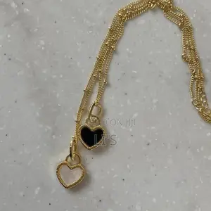 Double Sided Heart Necklace