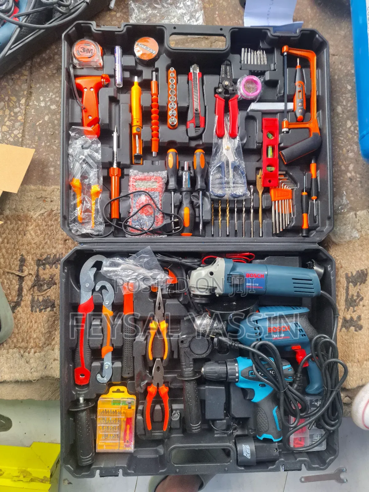 Tool Box Set Bosch Electrical and Mechanical 200 PCS