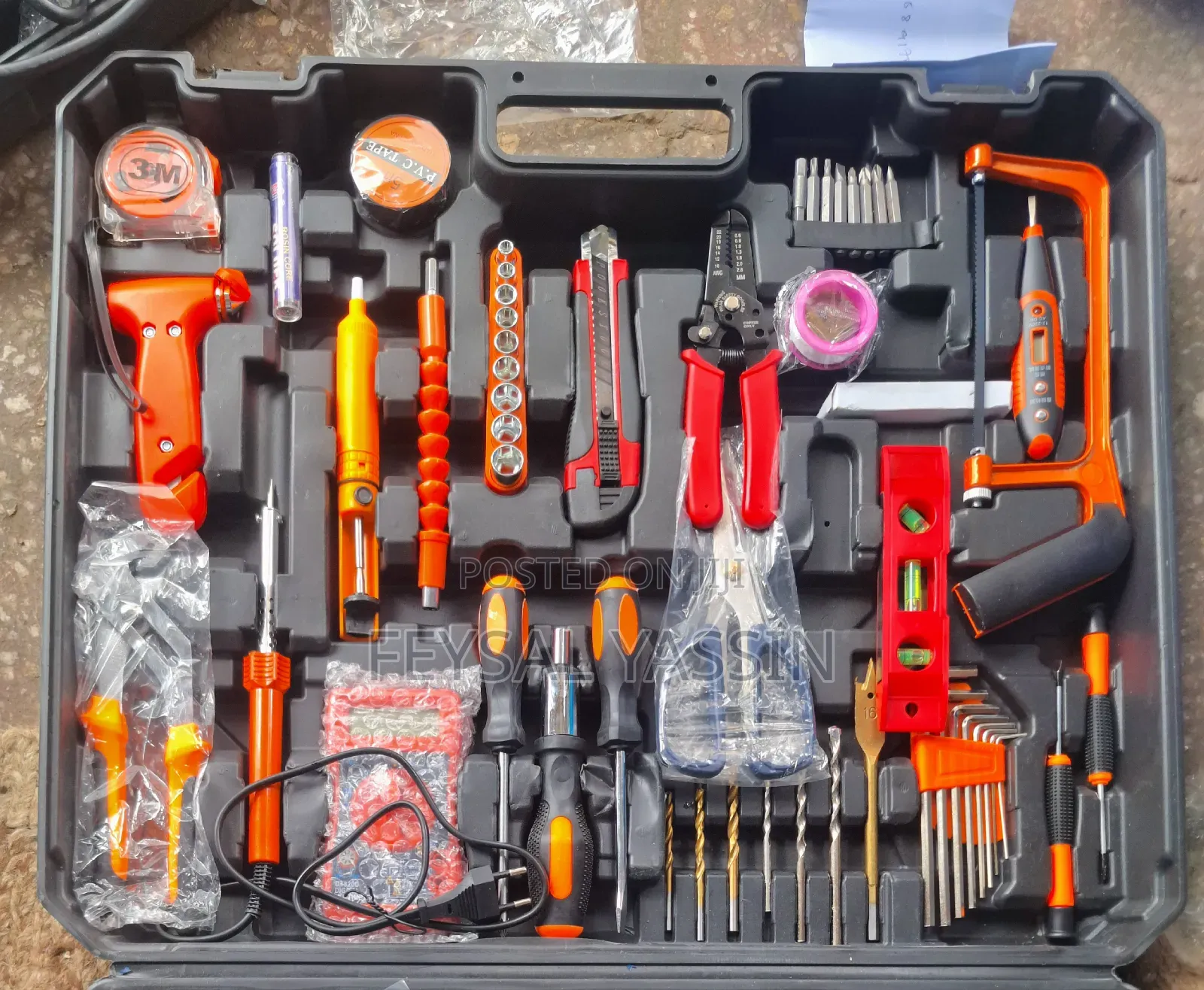 Tool Box Set Bosch Electrical and Mechanical 200 PCS