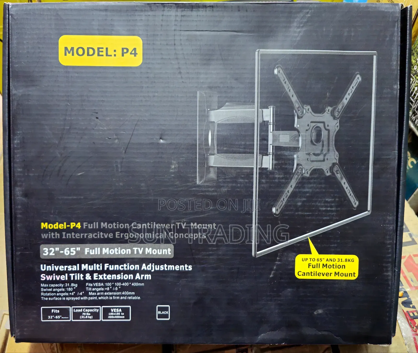 Flexible Full Motion Wall Mount 32" - 65"