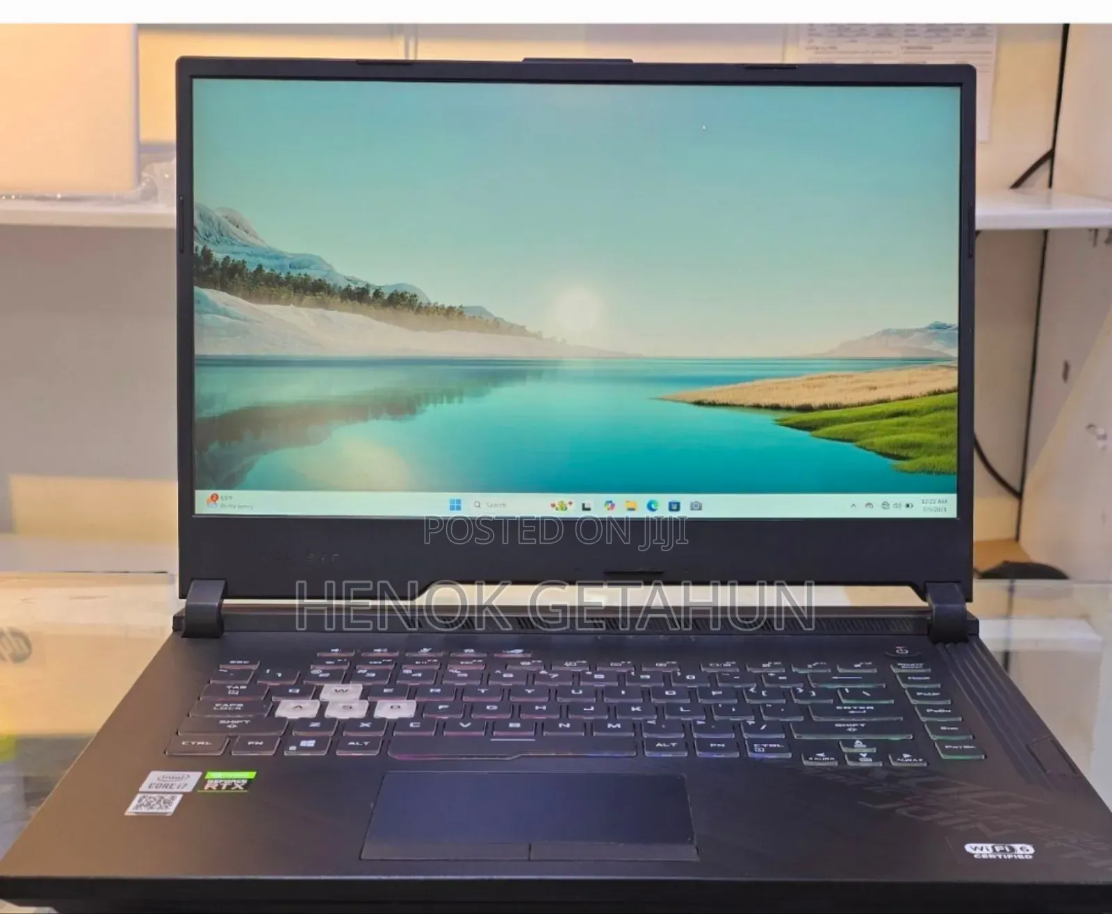 New Laptop Asus ROG Strix G15 16GB Intel Core I7 SSD 512GB