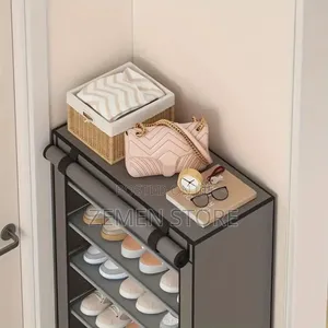Dust Proof Shoe Rack መደርደሪያው የሽቦው