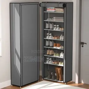 Dust Proof Shoe Rack መደርደሪያው የሽቦው