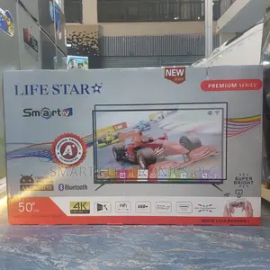Life Star 50 Inch Double Glass Smart Tv