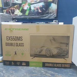 Extreme 55 Inch Double Glass Smart Uhd Tv