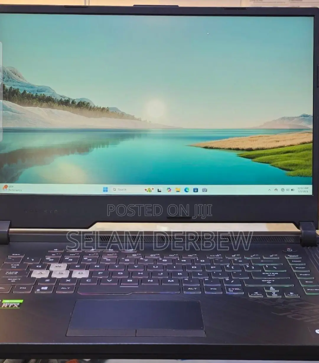 New Laptop Asus ROG Strix G15 16GB Intel Core I7 SSD 1T