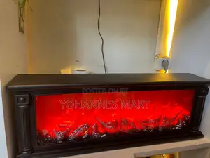 Photo - Flame Effect Led Fire Lamp for Home Mantel Cafe Bedroom