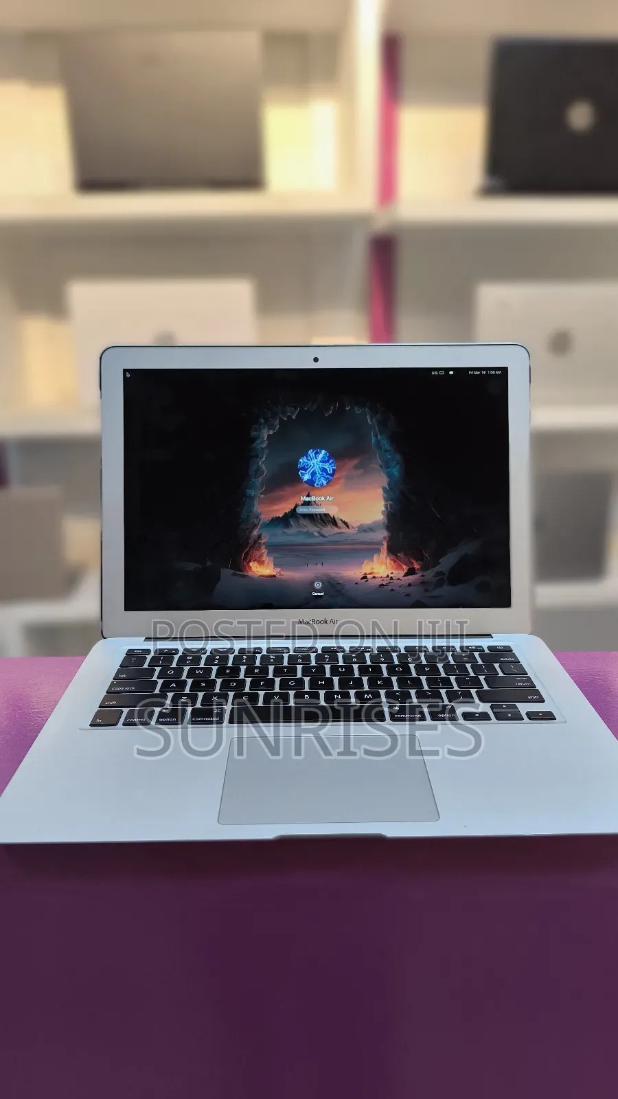 New Laptop Apple MacBook Air 2017 8GB Intel Core I5 SSD 128GB