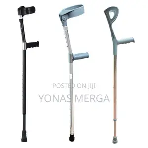 Photo - Crutches፩∫∫Cranch0walking Canes Medical Elbow Crutches