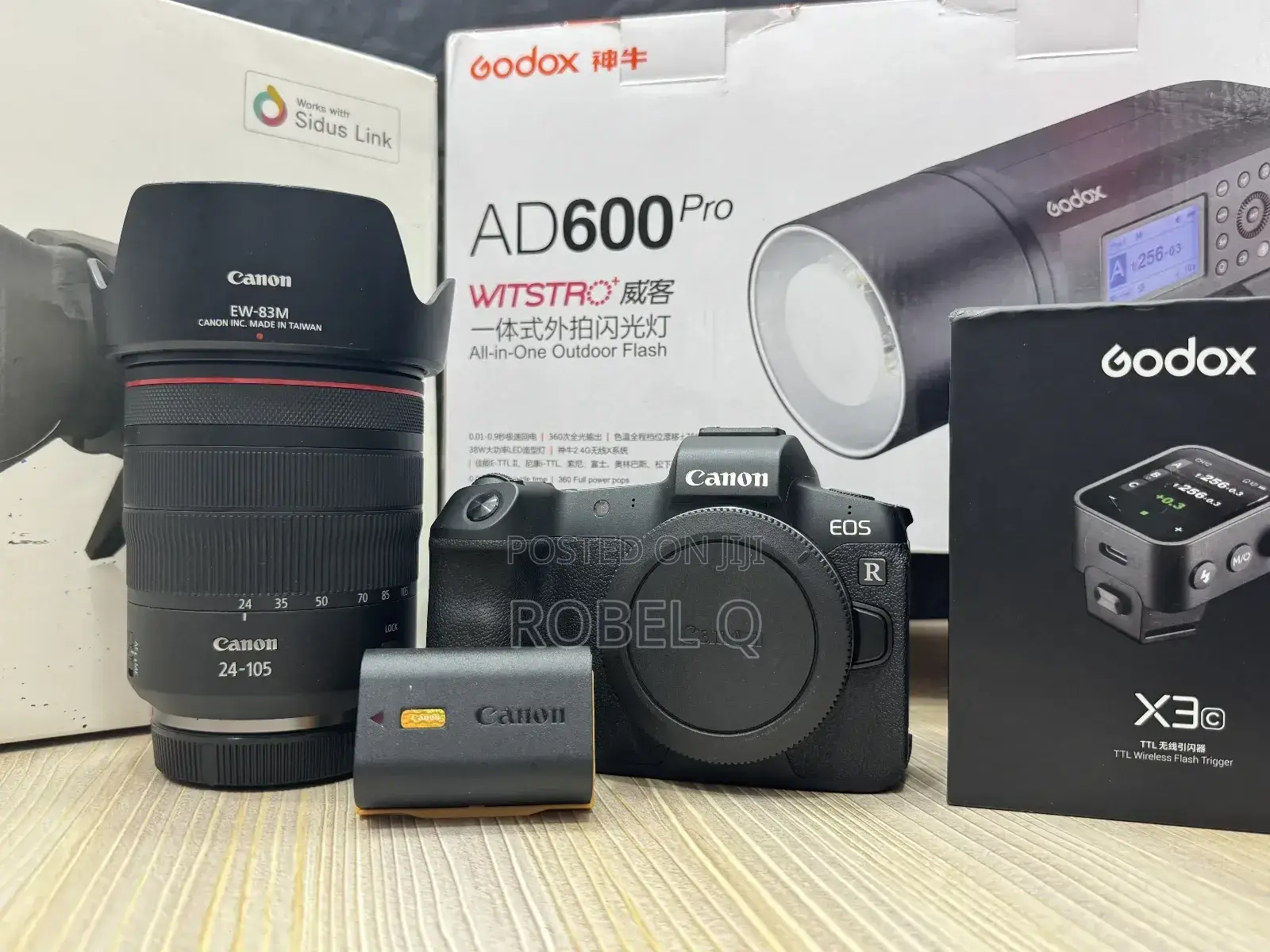 Canon Eos R With 24-105mm Red Ring Mirrorless Full-Frame