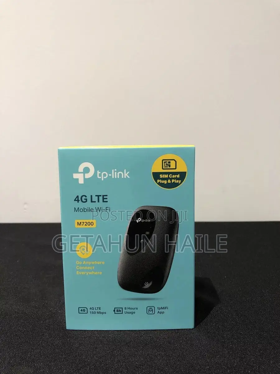 Tp-Link 4g Lte Mobile Wifi Router (Tp-Link M7200 Modem)
