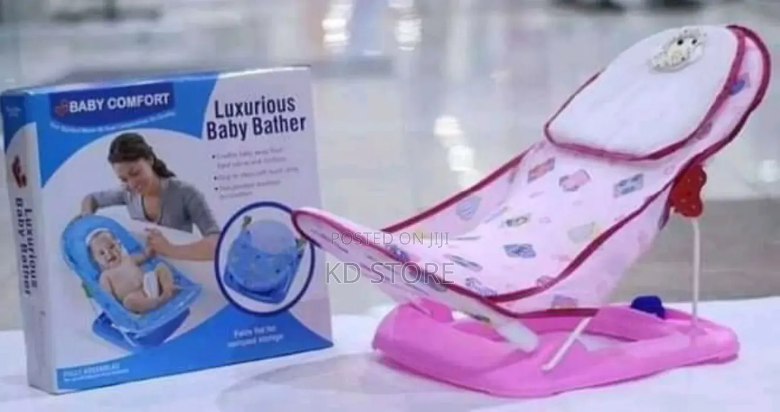 Delux Baby Bather ብዙ እናቶች አራስ ልጆችን ለማጠብ ይቸገራሉ?