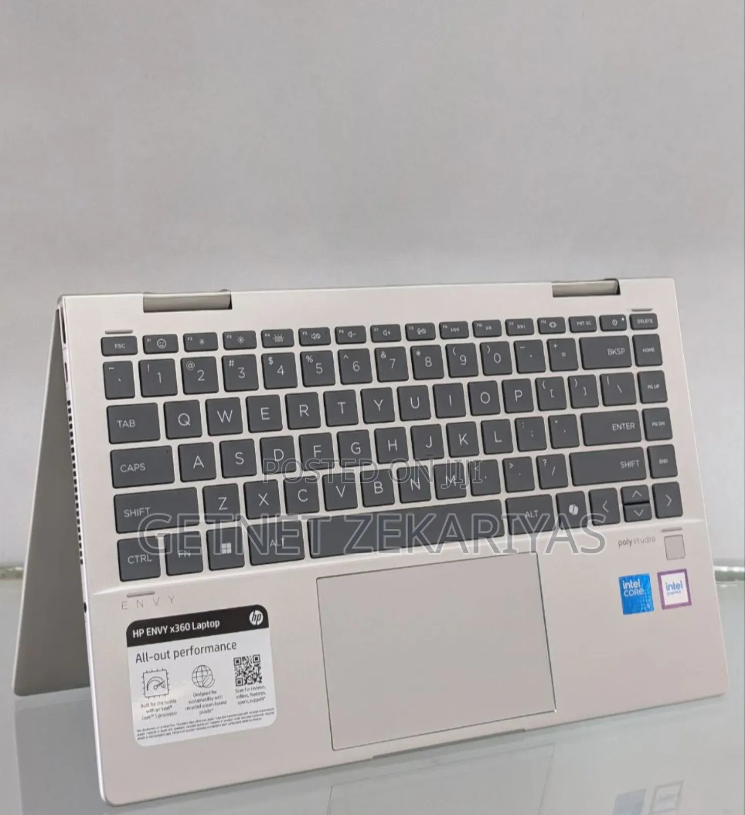 New Laptop HP Envy X360 8GB Intel Core M SSD 512GB