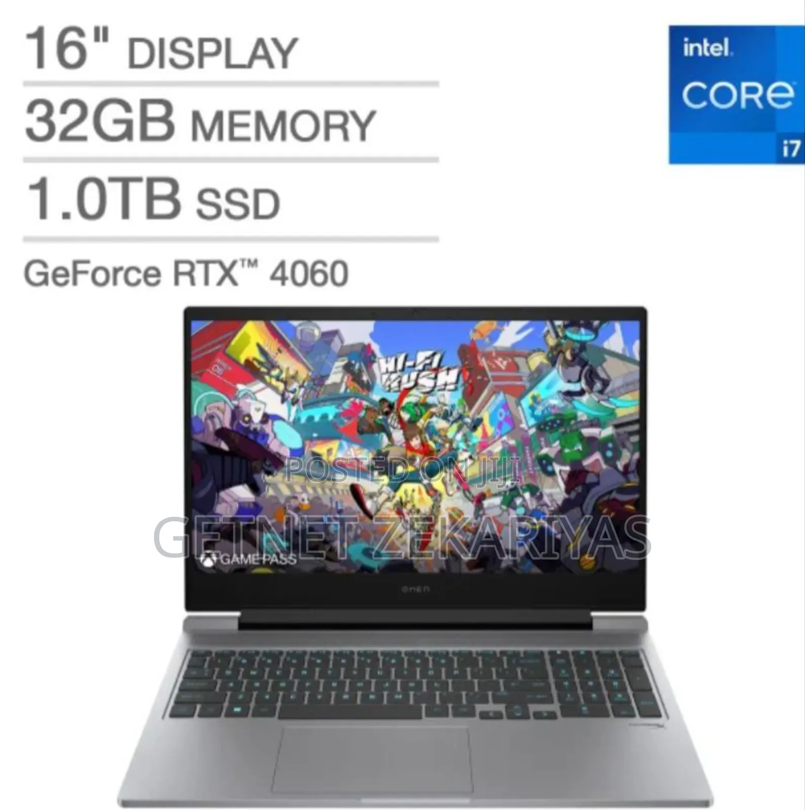 New Laptop HP Omen 15 32GB Intel Core I9 SSD 1T