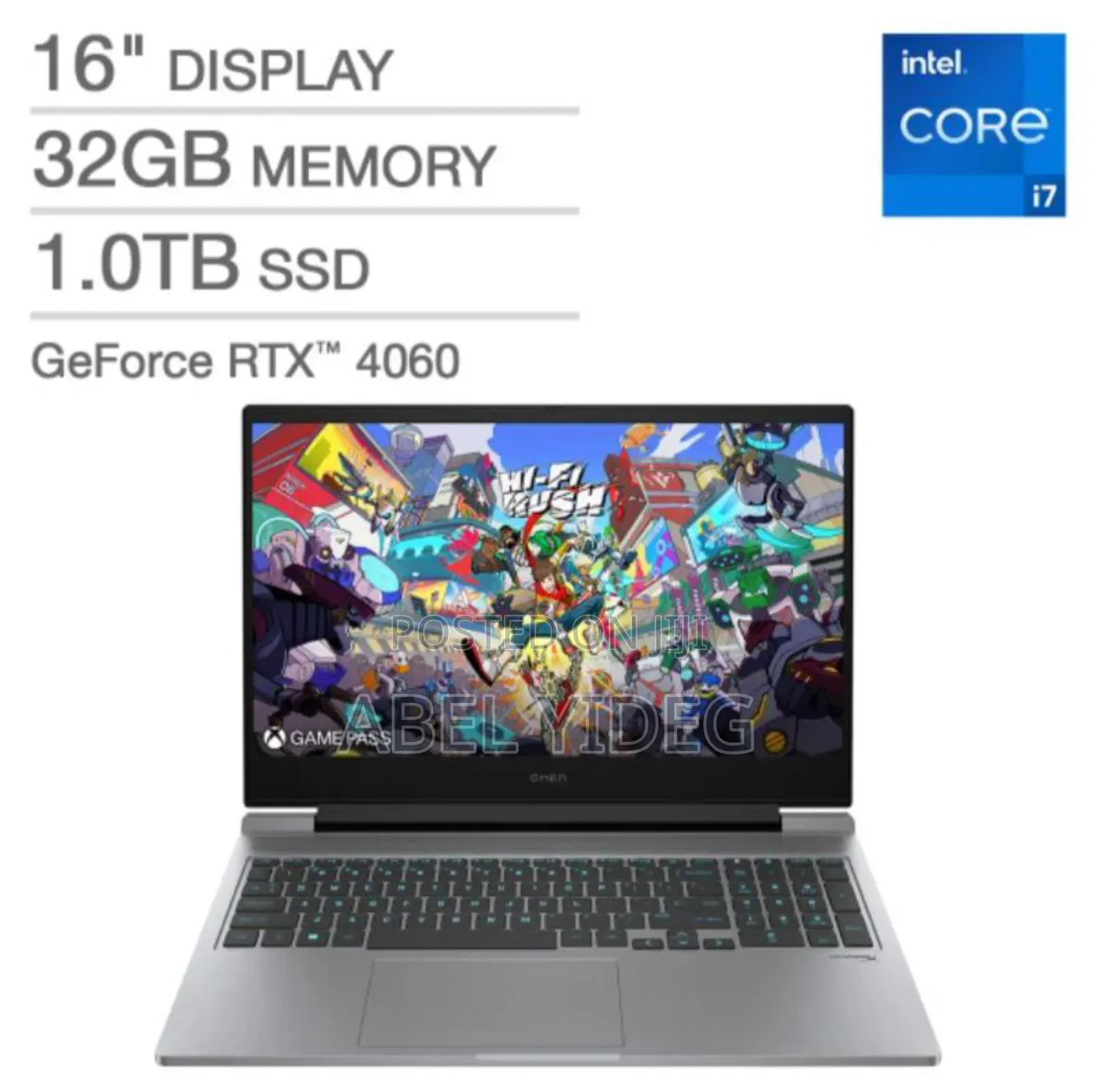 New Laptop HP Omen 16 32GB Intel Core I9 SSD 1T