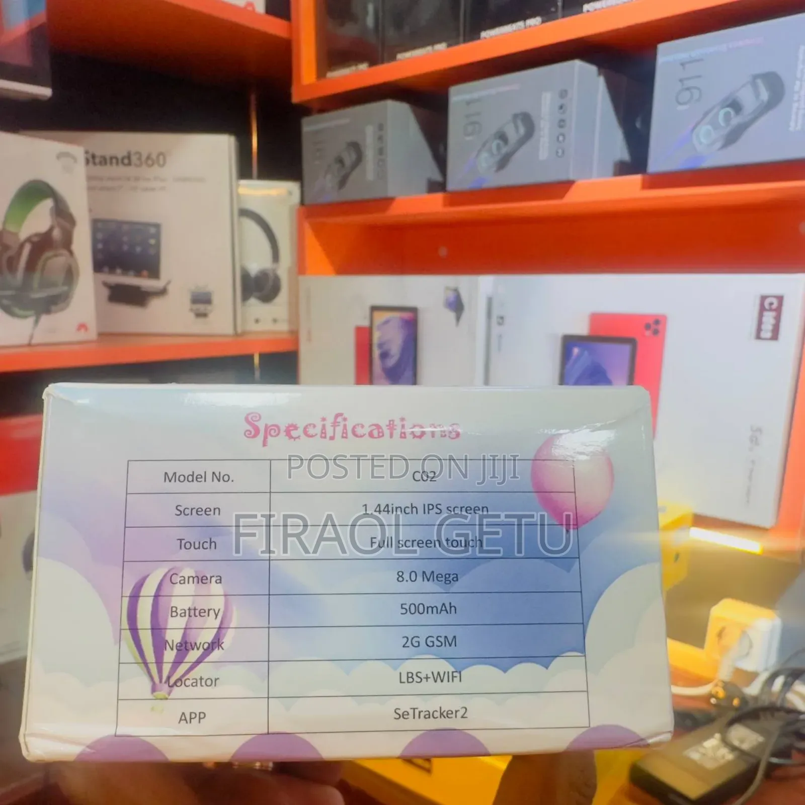 Kids Smart Watch Co2