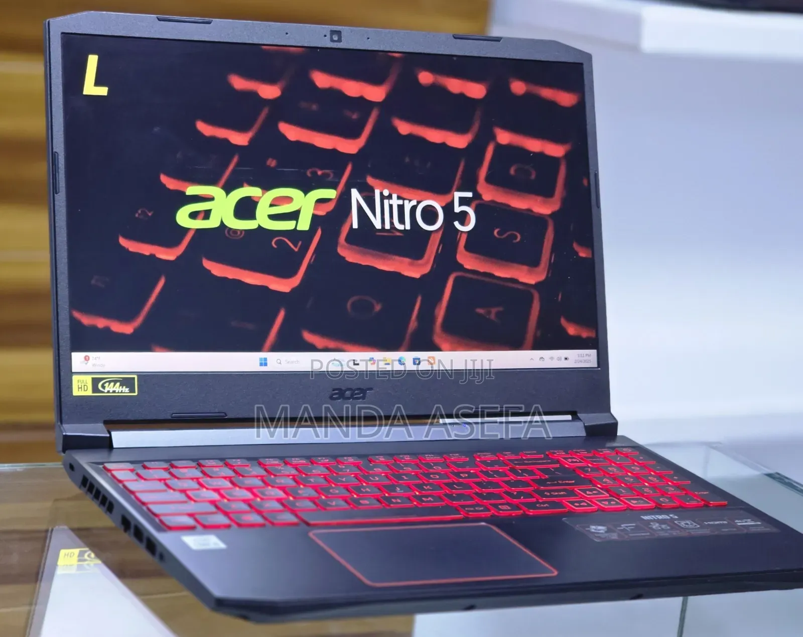 New Laptop Acer Nitro 5 16GB Intel Core I7 SSD 512GB