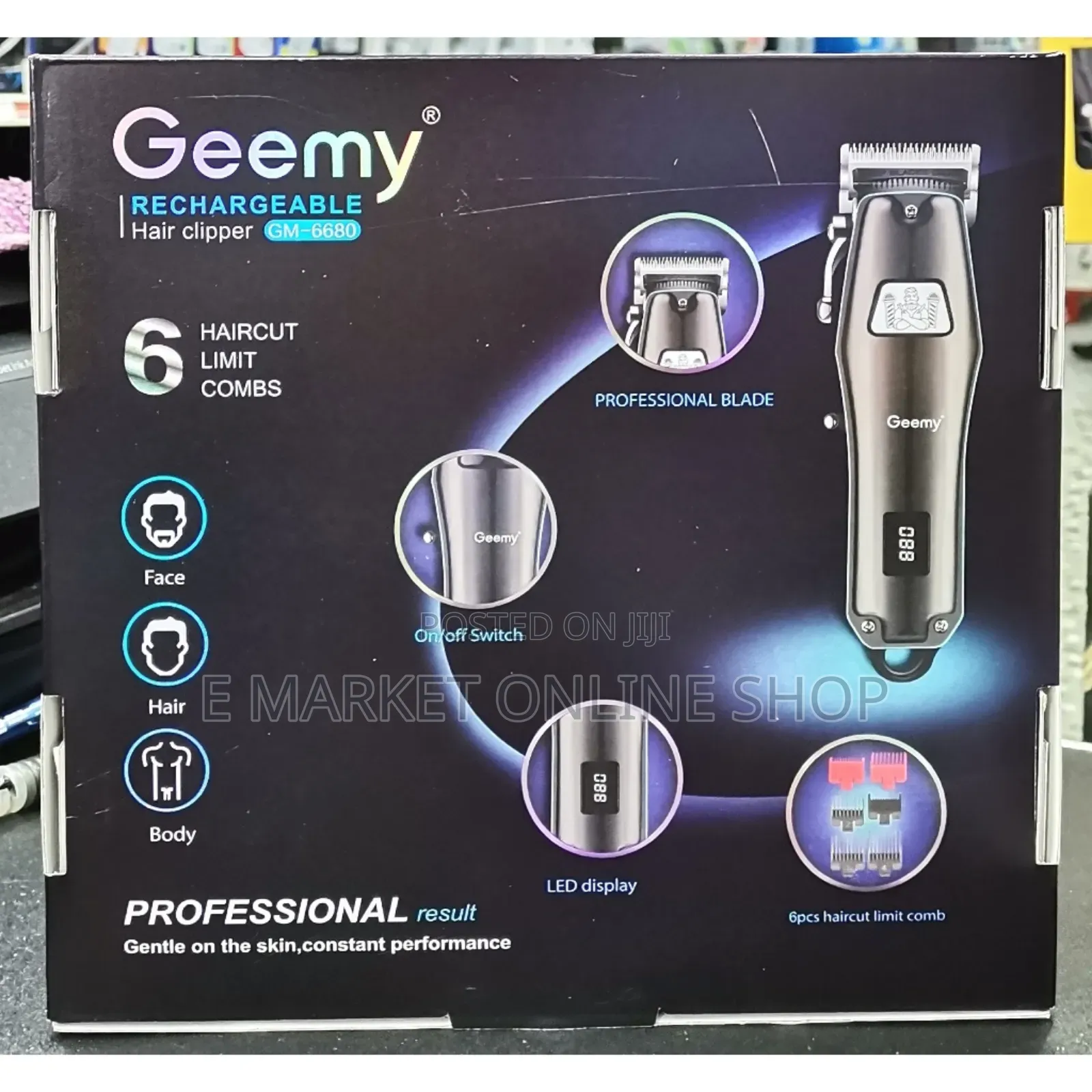 Geemy Hair Clipper Upgrade Your Grooming Game