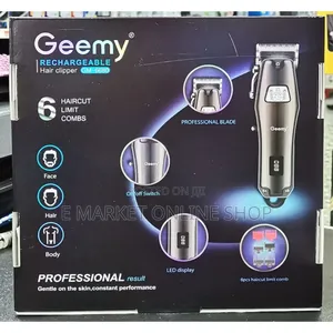 Geemy Hair Clipper Upgrade Your Grooming Game