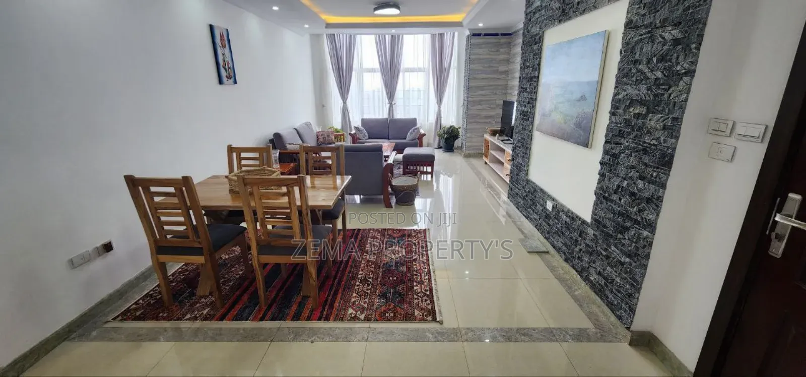 Furnished 3bdrm Apartment in Bole for rent
