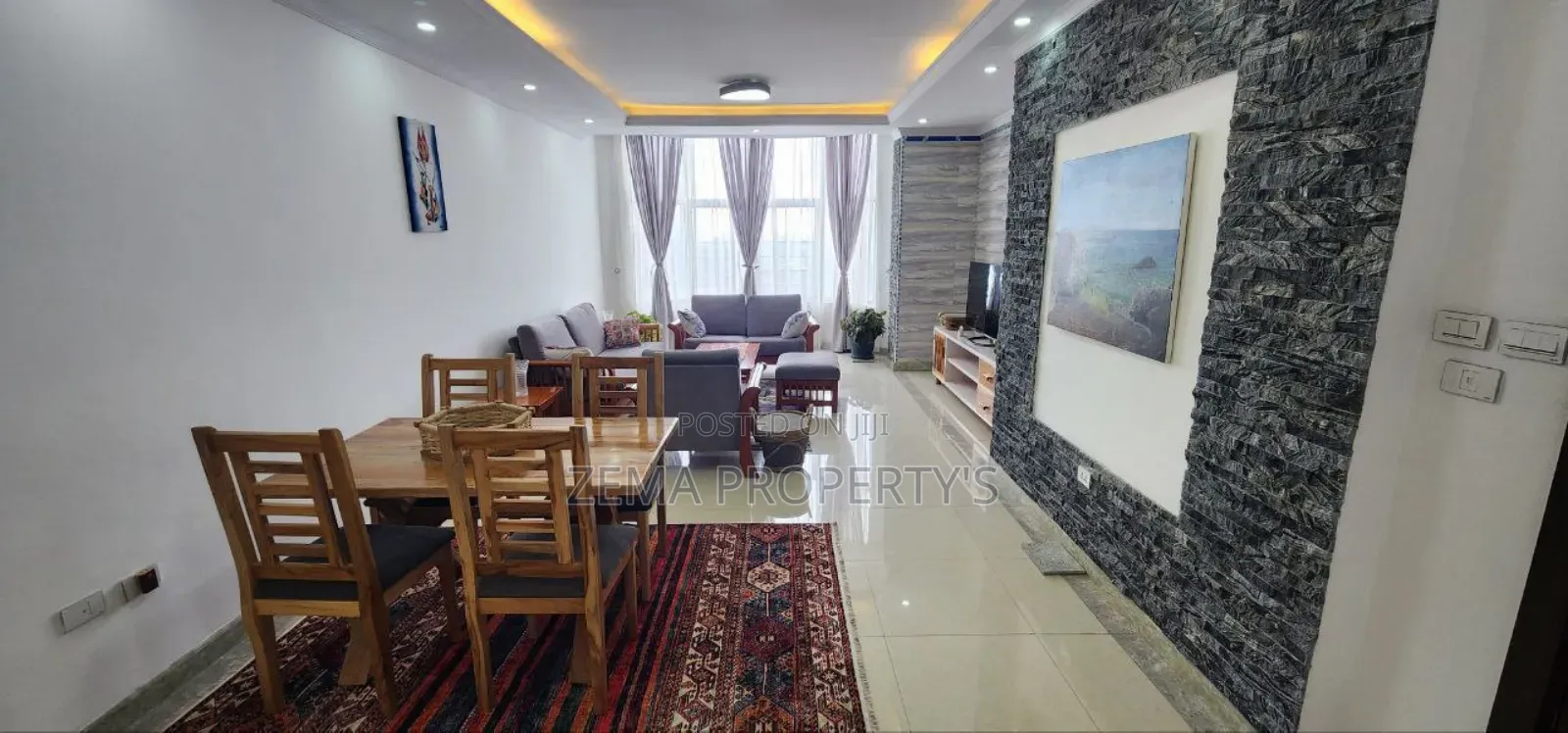 Furnished 3bdrm Apartment in Bole for rent