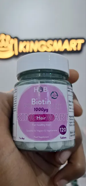 Photo - Biotin 1000mcg for Healthy Hair 120 Tablet