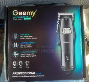 Photo - Geemy Hair Clipper Sleek, Durable, and Powerful